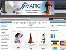 Tablet Screenshot of maricproducts.com